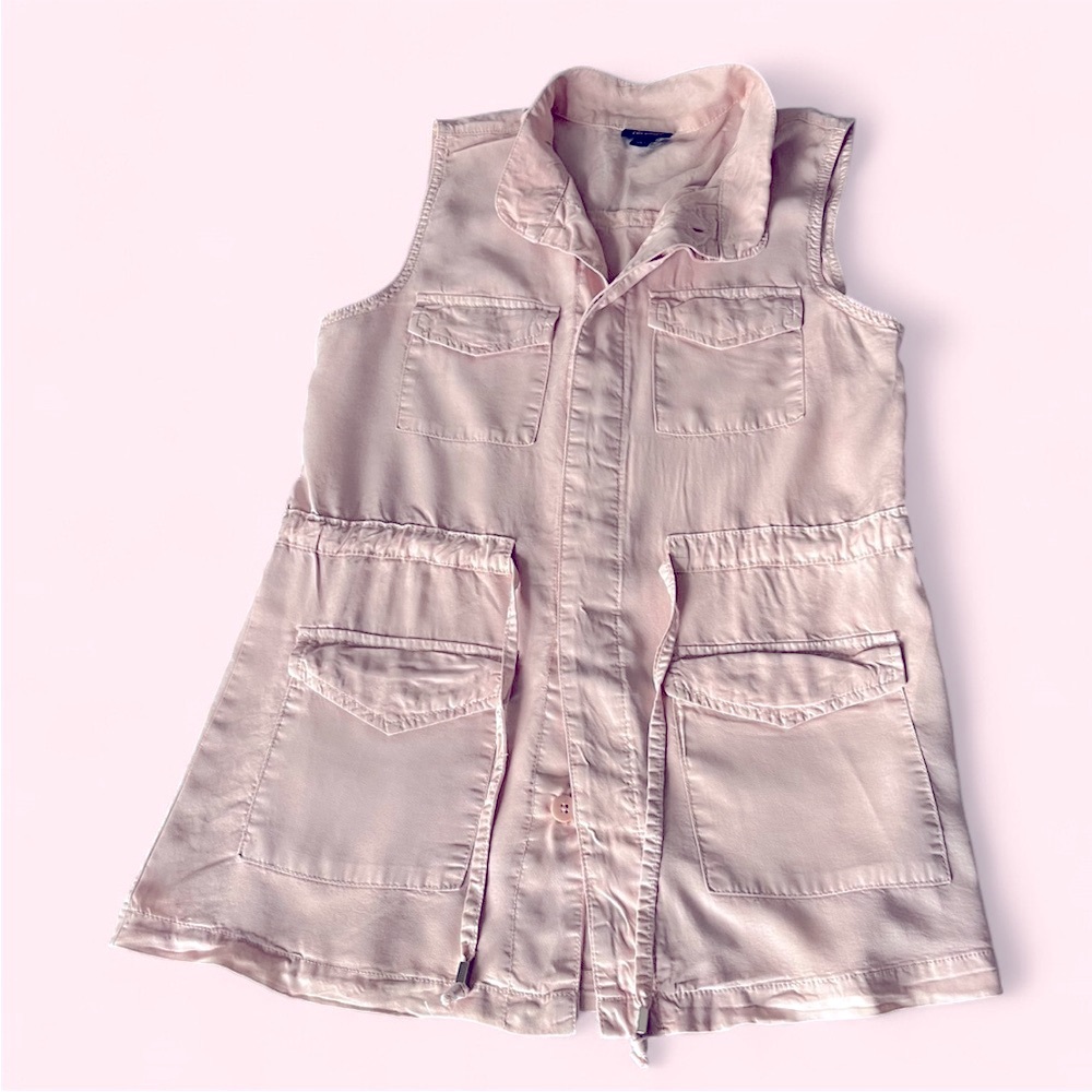 a.n.a Light Pink Sleeveless Vest
